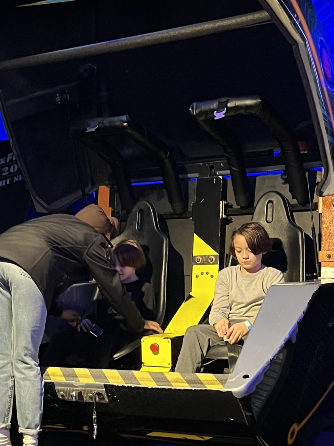 timoun nan yon atraksyon